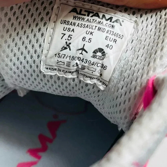 Altama Urban Mid Tactical Breast Cancer Sneaker/Boot - Picture 11 of 11